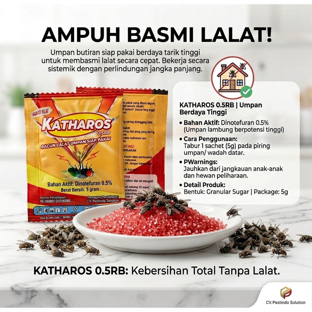 REAKSI KILLAT PEMBASMI LALAT KATHAROS - Diskon Spesial di Shopee