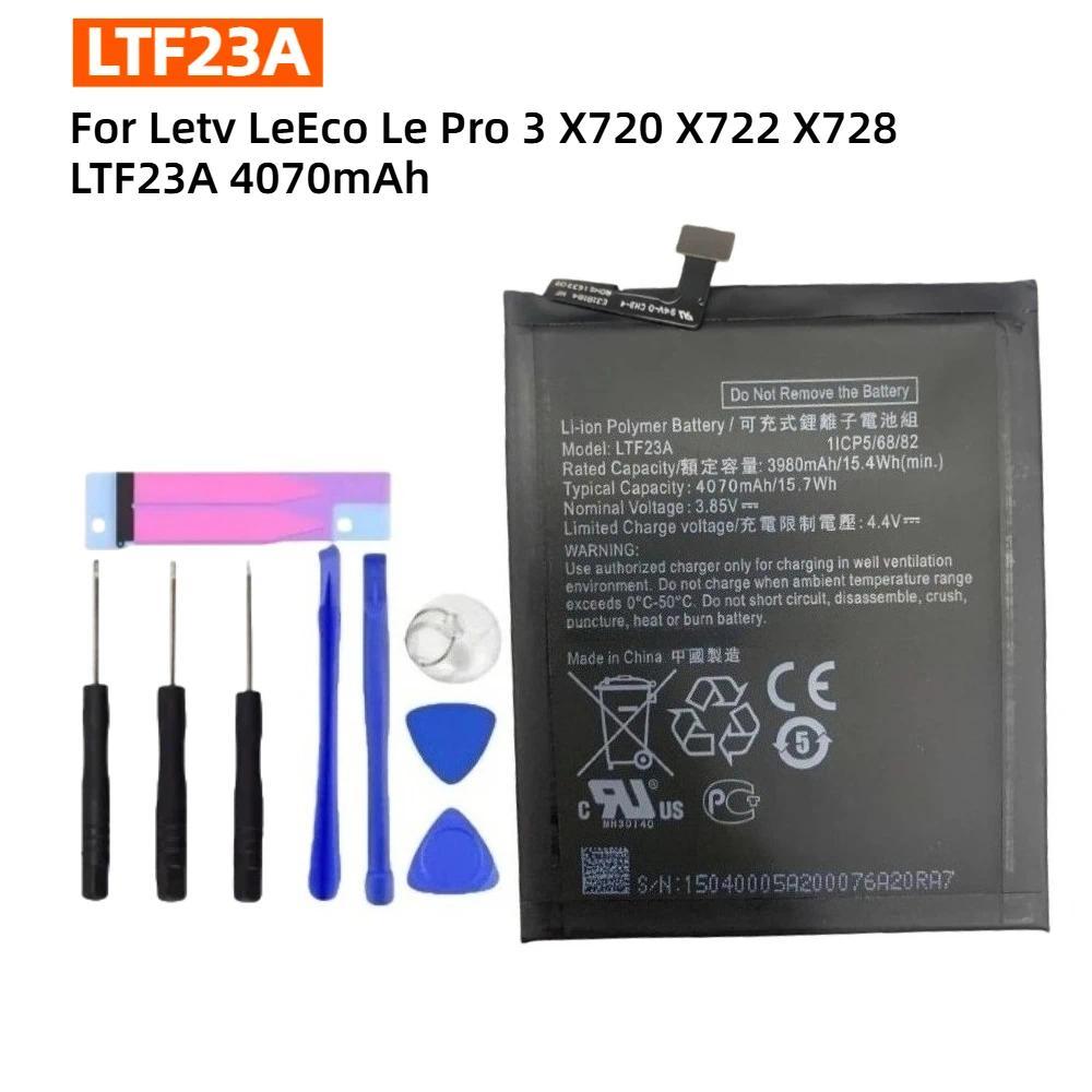 For Letv LeEco Le Pro 3 X720 X722 X728 LTF23A 4070mAh Replacement Phone Battery