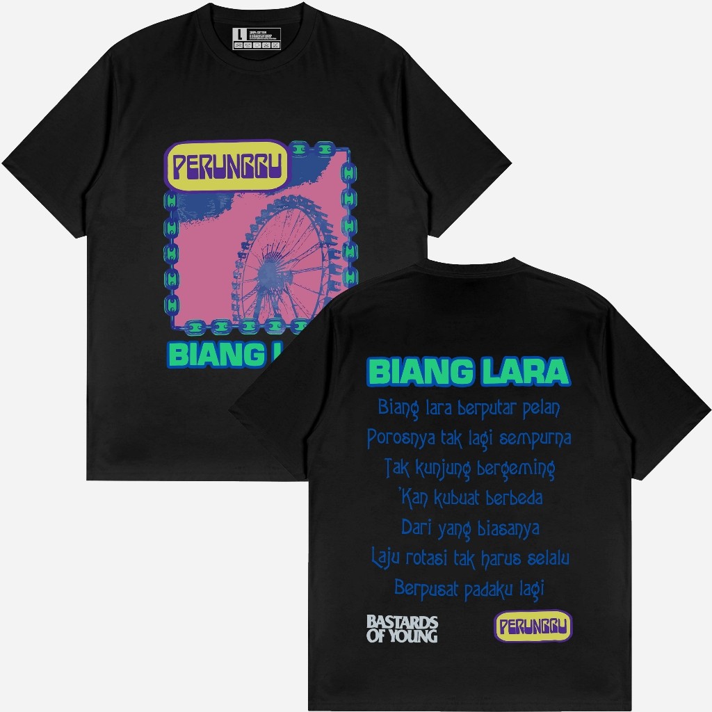 PERUNGGU - BIANG LARA / KAOS BAND PERUNGGU DISTRO MUSIK PRIA WANITA