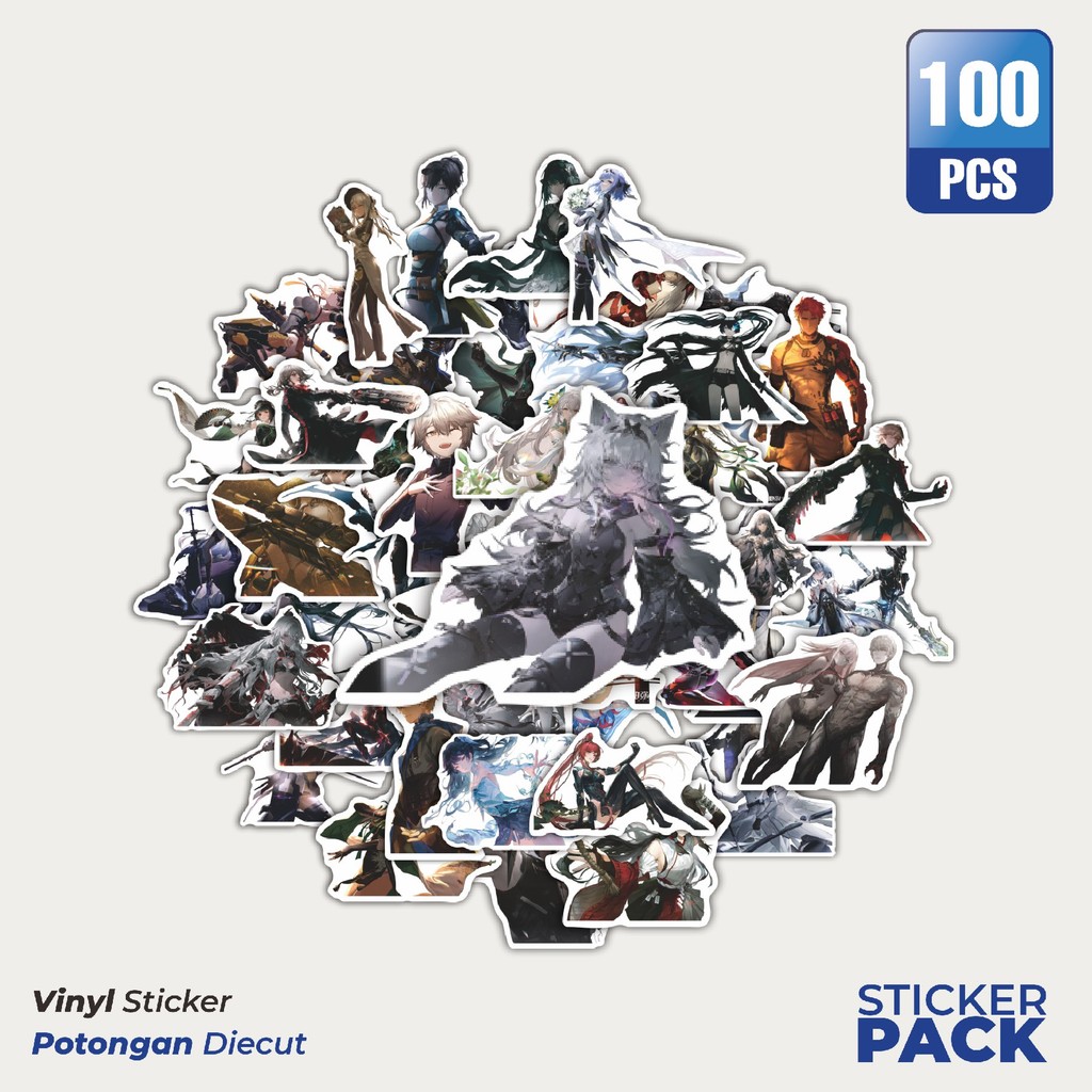 

Stiker Vinyl Stiker Game Punishing Gray Raven Waterproof Aesthetic- Untuk Laptop, Motor, dan Helm - Paper Stationery Pack