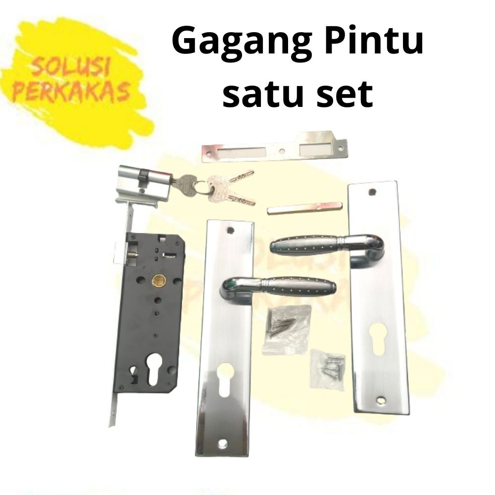 Satu SET Gagang Pintu Handle Pintu 1 set Grosir TEBAL