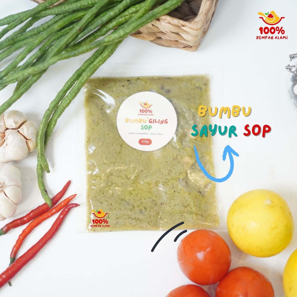 

LADALOKA - Bumbu Giling Sop Tanpa Bahan Pengawet 125gr dan 250gr