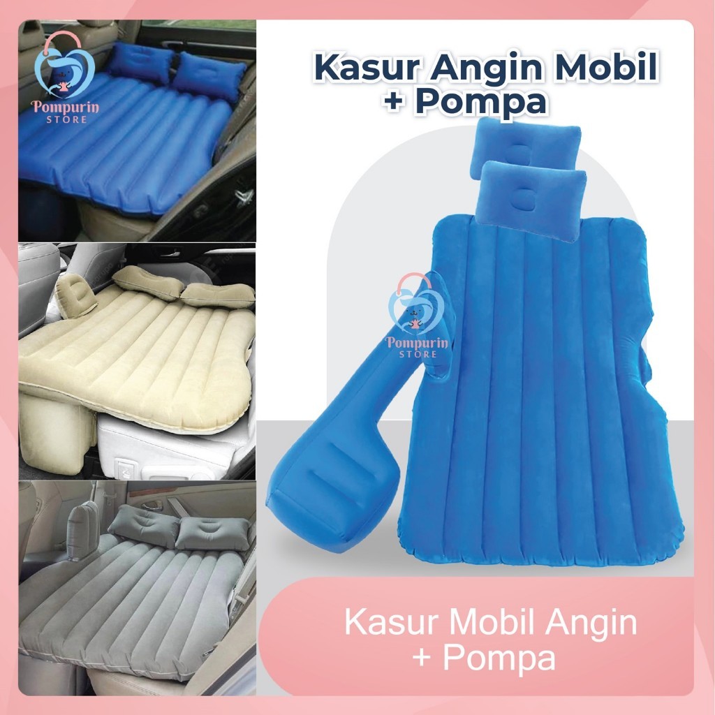 Kasur Mobil Angin + Pompa / Kasur Mobil / Car Bed / Kasur Angin Mobil