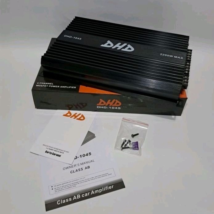 power Amplifier 4ch DHD-1045