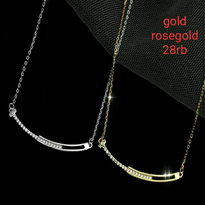 GROSIR Kalung perhiasan titanium wanita - fashion wanita