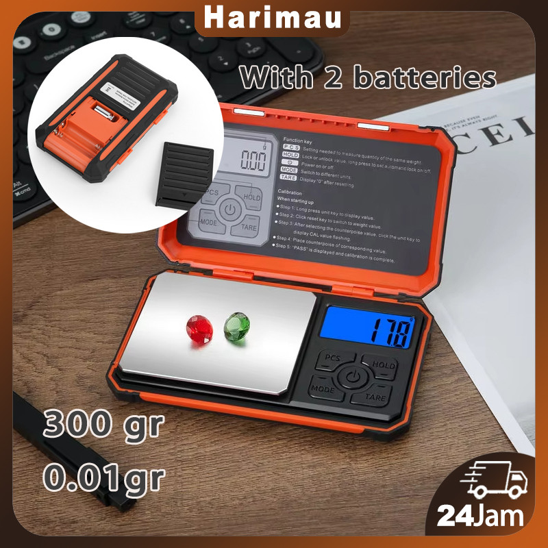 300gr/0.01g/timbangan Gram Digital Mini/timbangan Emas Mini Digital/timbangan Digital Portable/timba