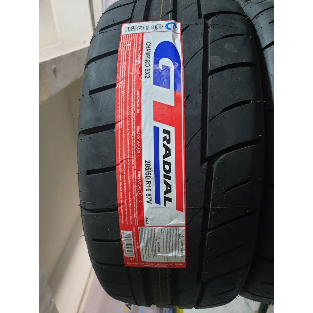 Ban Mobil GT CHAMPIRO SX2 205/50 R16