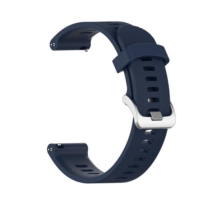 Strap Silicone 20mm DT No.1 DT88 DT89 DT93 Silikon Tali Jam Smartwatch - Navy