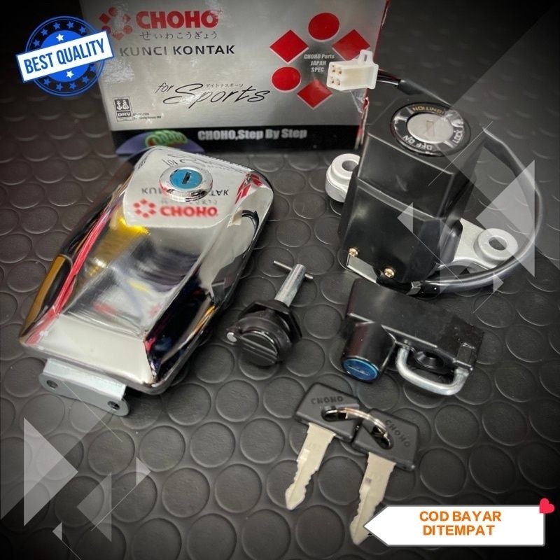 RIZQIJAYA  Kunci fulset RX king master RX king lama kunci kontak set RX king lama RX king master