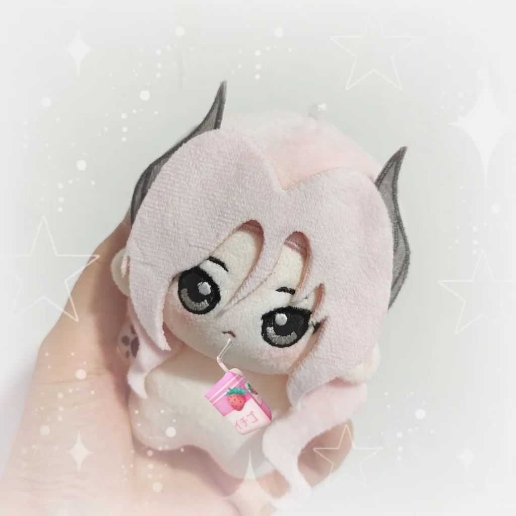 10CM Game Reverse:1999 Sentinel Attributes Plush Doll Print Mini Starfish Body Pendant Keychain Toy 