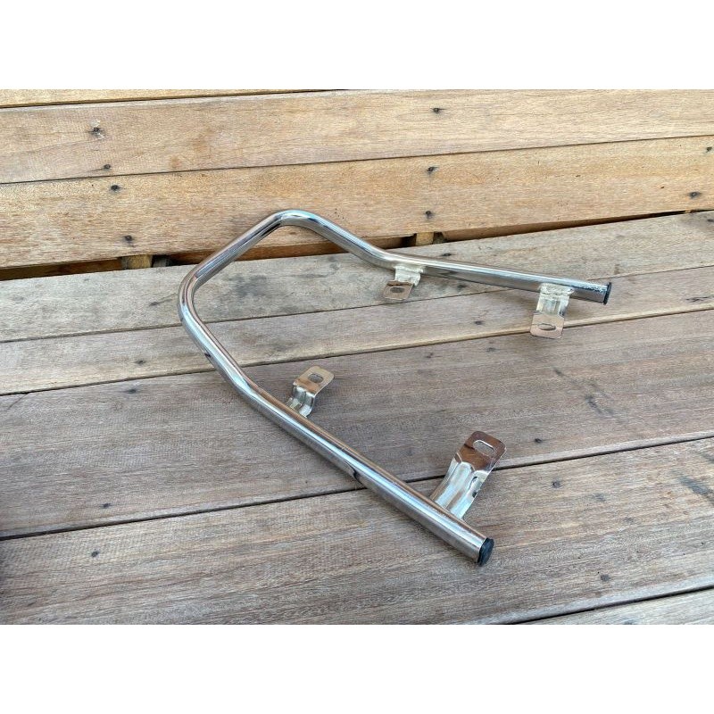 Behel begel belakang yamaha FizR / Vega lama besi crom dan hitam