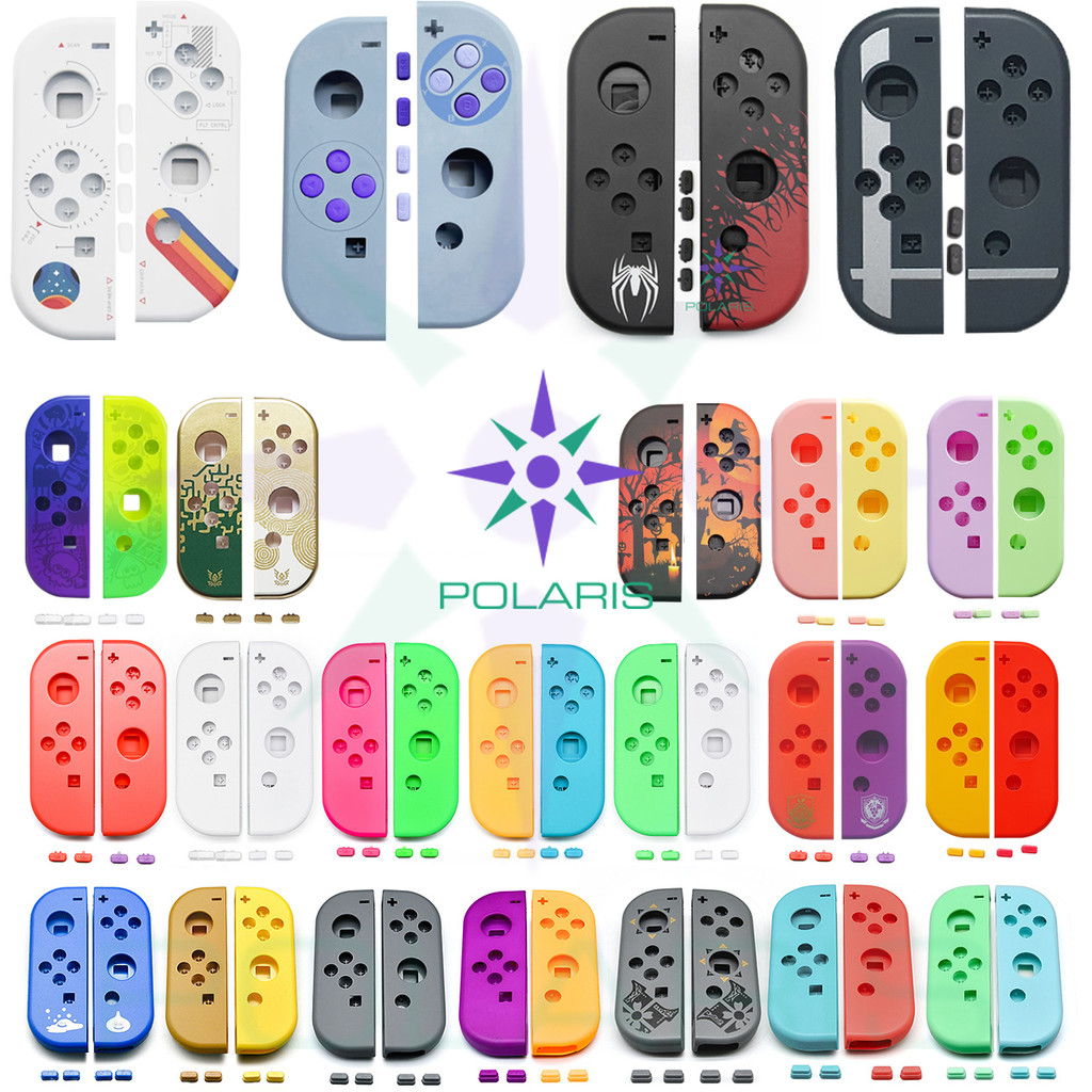 Limited Edition Replacement Housing Shell Case Set For Joycon Replacement Case With SLSR Buttons For