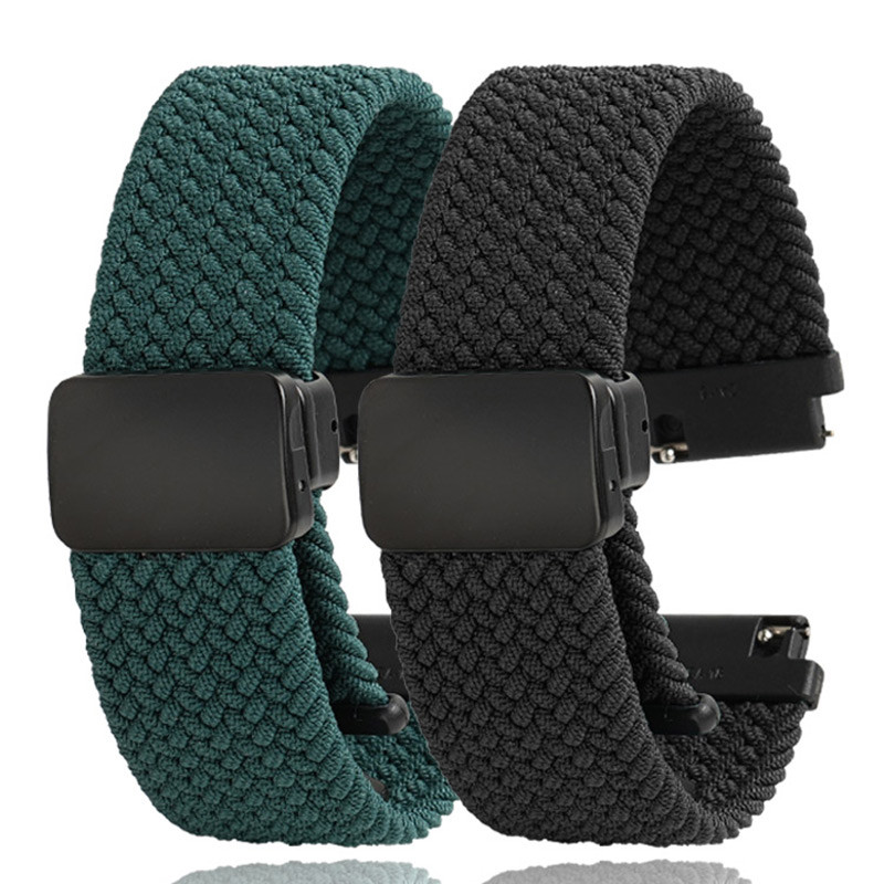 DW H5600 Elastic Nylon Strap Woven For Casio 3516 DW-H5600MB-1PR Watchband Men's Magnetic Clasp Wris