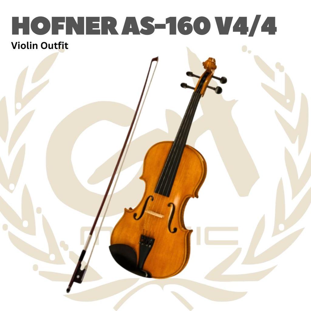 Hofner AS-160 V4/4 Violin Outfit - Biola 4/4 Hofner AS160