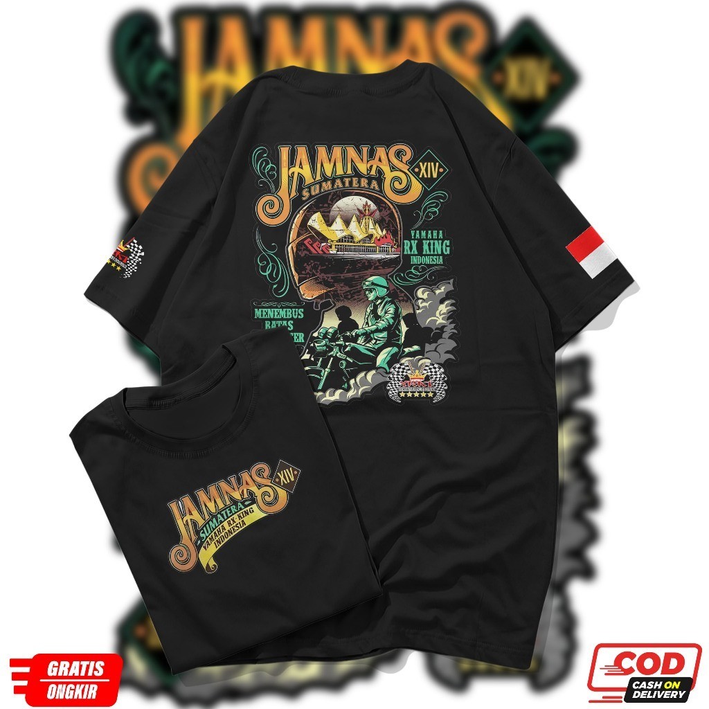 Kaos Jamnas YRKI Sumatera - Kaos RX King - Apparel Jamnas RX King - Baju RX King - Baju Jamnas Bante