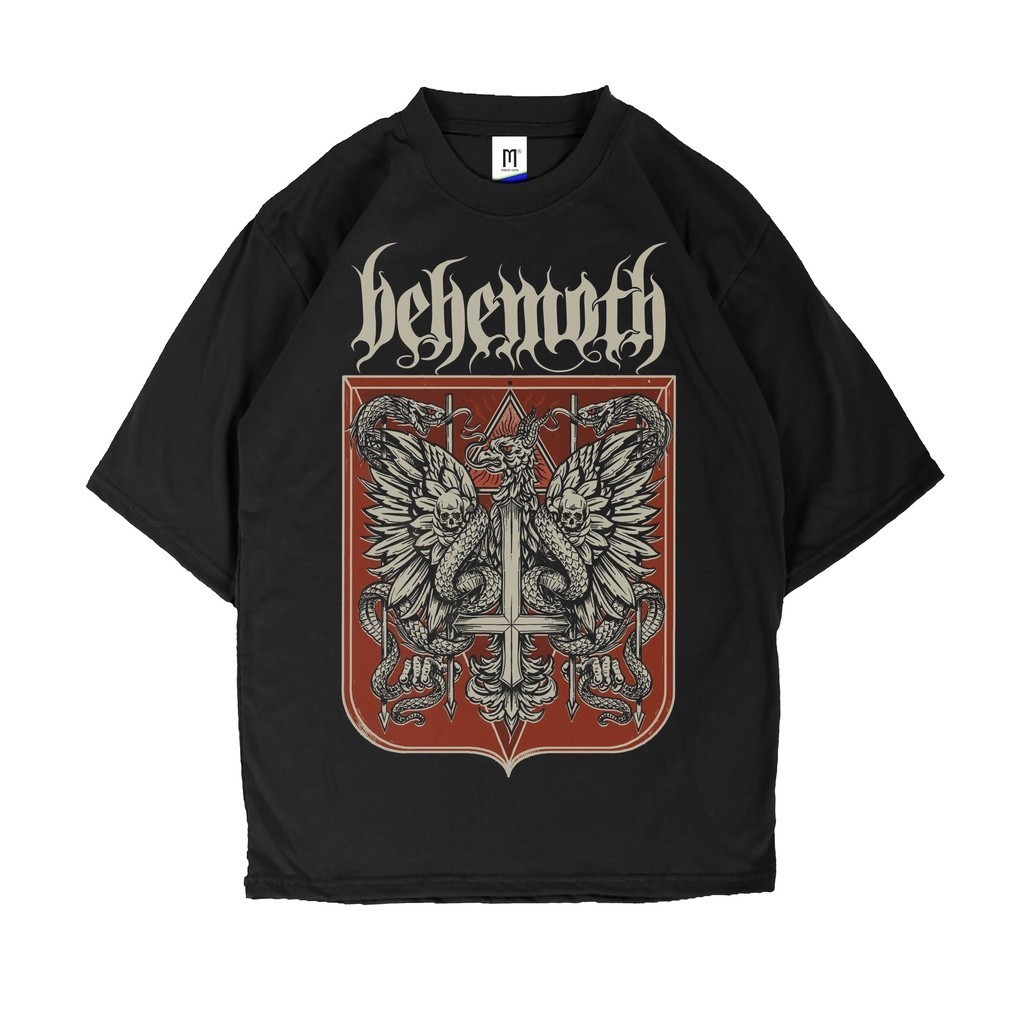 KAOS BAND BLACK METAL BEHEMOTH - GRAPHICTEESID TSHIRT BAJU TEES ROCK MUSIK DISTRO MURAH RHS