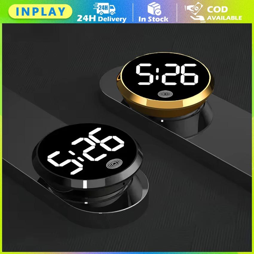 Jam Mobil Dashboard LED / Jam Digital Tempel Interior / Luminous Touch Clock / Jam Elektronik Univer