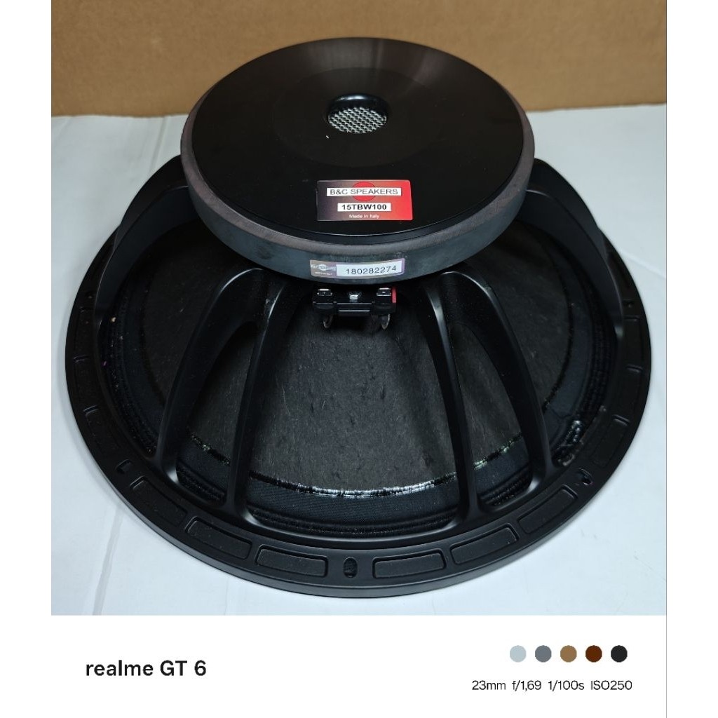 Komponen Speaker / 15 Inch / BNC 15TBW100 / VC 3 IN / 15 TBW 100 15 TBW100 15TBW 100 / 97 dB - RMS 4