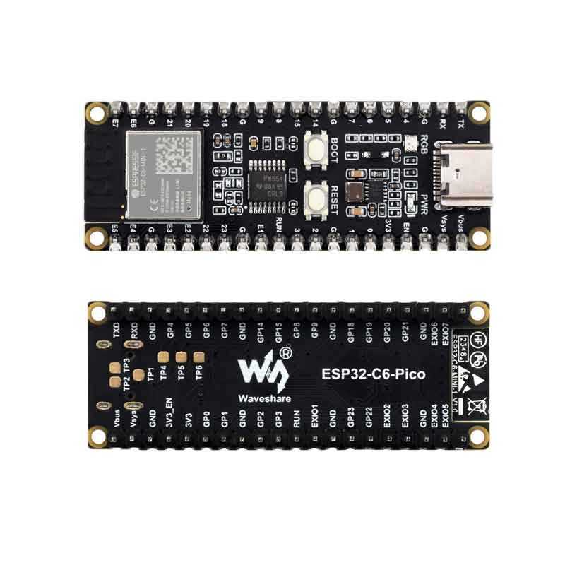 ESP32-C6-MINI-1 ESP32-C6 Pico WiFi 6  Development Board Support Bluetooth5 Zigbee Thread ESP32-C6-MI