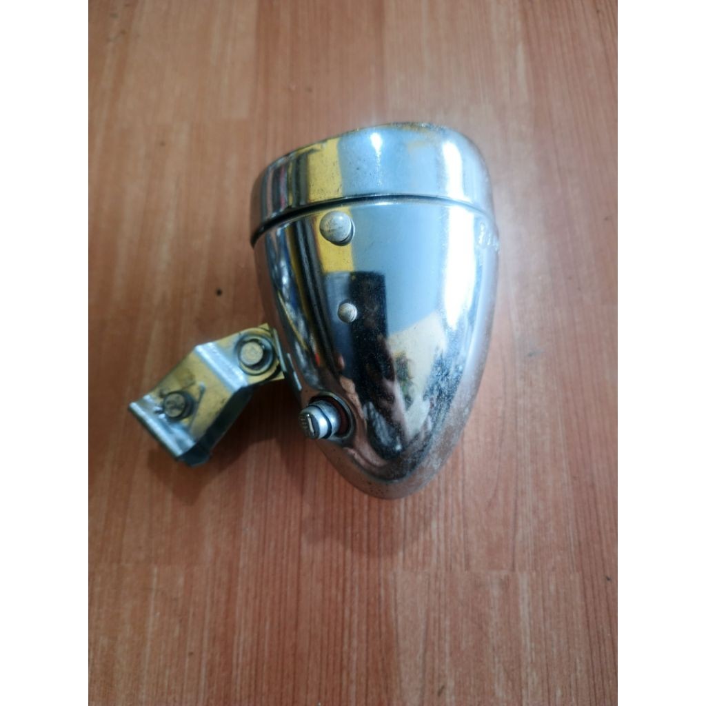 lampu sepeda onthel merk elephant nos antiq