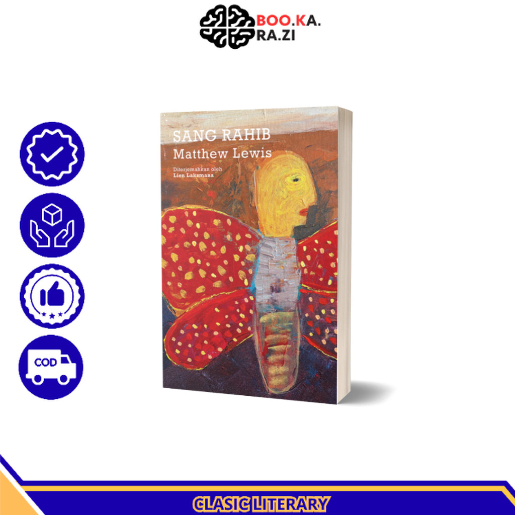 Novel Sang Rahib - Matthew Lewis - Penerbit Moooi Pustaka | Fiksi Klasik Original