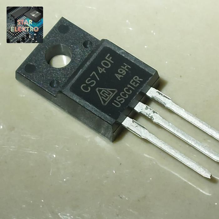 CS740F A9H To-220f CS740 CS 740 740F Mosfet 10A 400V N-Channel Transistor FET HuaJing CS740FA9H TERB
