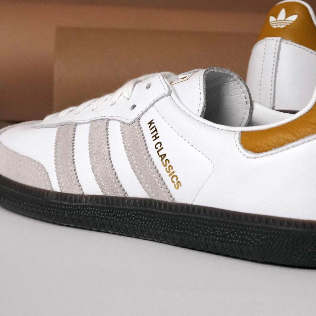 Adidas Samba Og Kith Classic White Mango