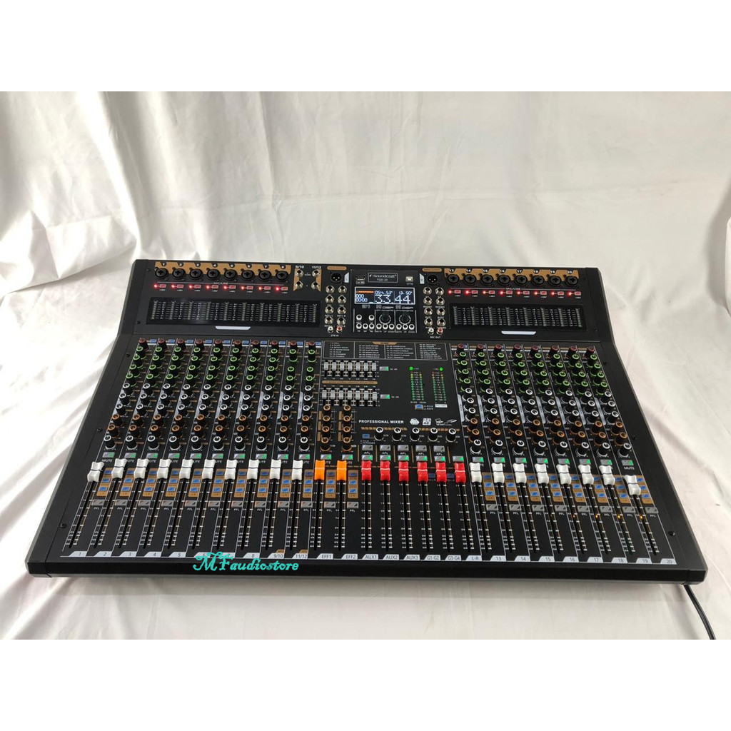 MIXER AUDIO SOUNDCRAFT TGD20 MIXER BLUETOOTH 20 CHANNEL TGD20