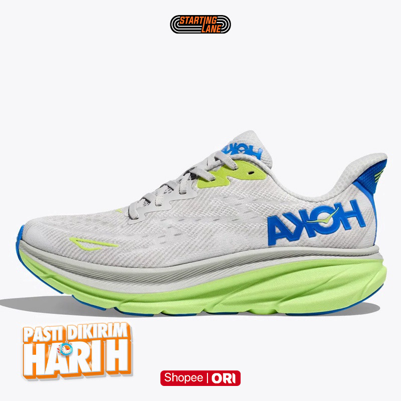 Starting Lane Sepatu Lari HOKA One One Clifton 9