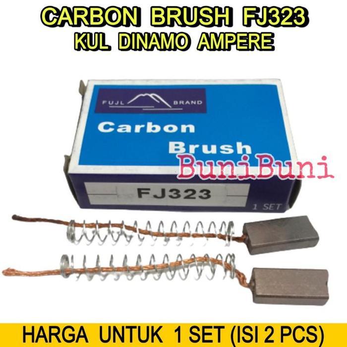 CARBON BRUSH ALTERNATOR FJ 323 / Kul Ampere Mobil KIJANG CARRY HARDTOP HIACE T120 - 1 SET FJ323