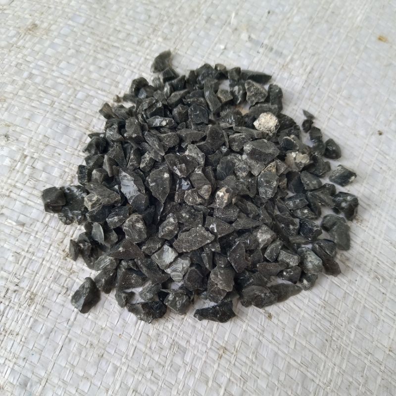 Bubuk Batu Granit Hitam KARUNGAN 19-20kg / Black Granite / Granite Hitam / Termurah / Berkualitas / 