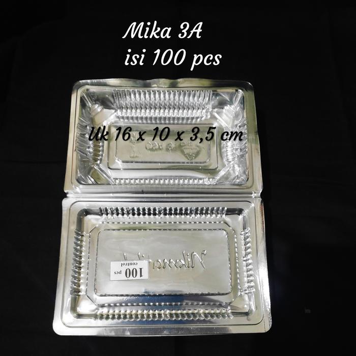 Plastik Mika Kue, Mika Besar, Mika 3A/4A/5A/6A Mika Box/ Mika Makanan - Mika 3A