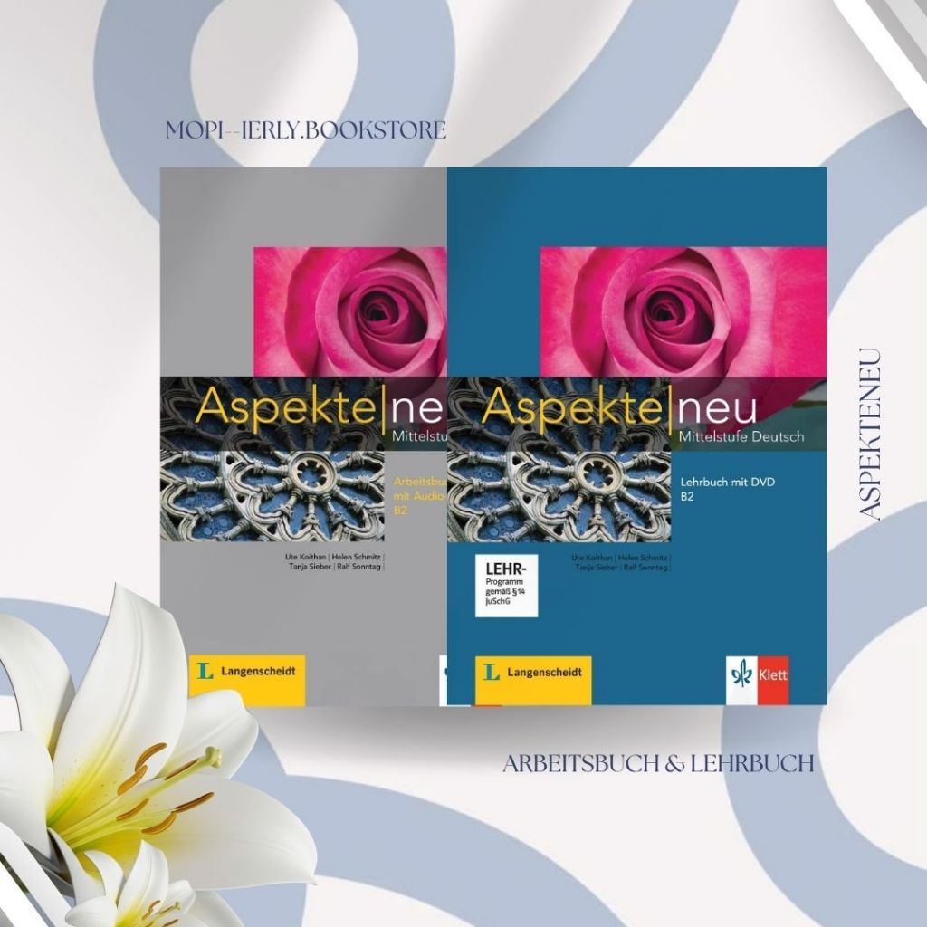 AspekteNeu B2 Arbeitsbuch & Lehrbuch Belajar Berbahasa Jerman