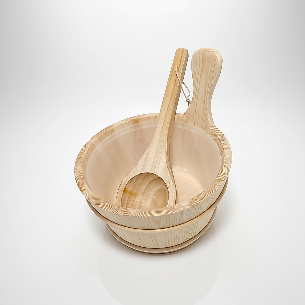 Ember Kayu Sauna. Sauna Wood Bucket