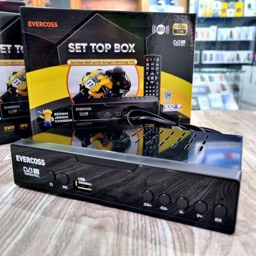 SET TOP BOX TV DIGITAL EVERCOSS MEGABOX SNI - EVERCOSS