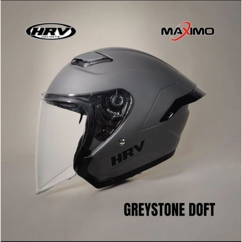 HELM HRV MAXIMO SINGLE VISOR ORIGINAL 100% FREE SPOILER