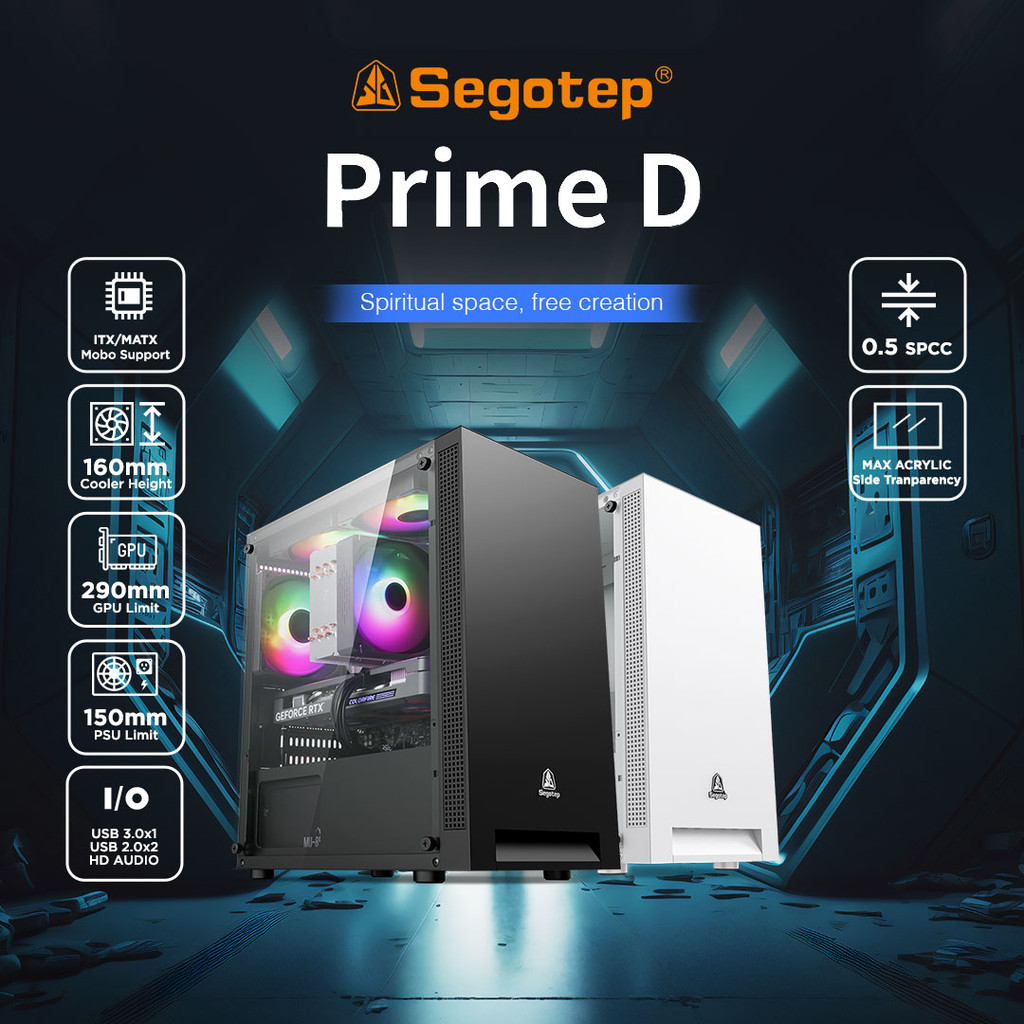 SEGOTEP PRIME D Casing PC M-ATX