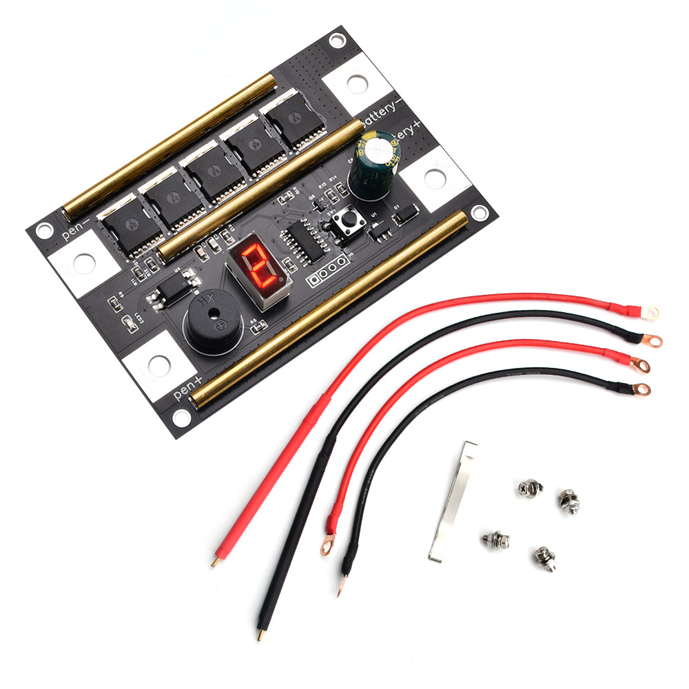 Portable 12V 18650 Lithium Battery 5MOS Spot Welder Motherboard DIY Battery Spot Welder Set with 9 G