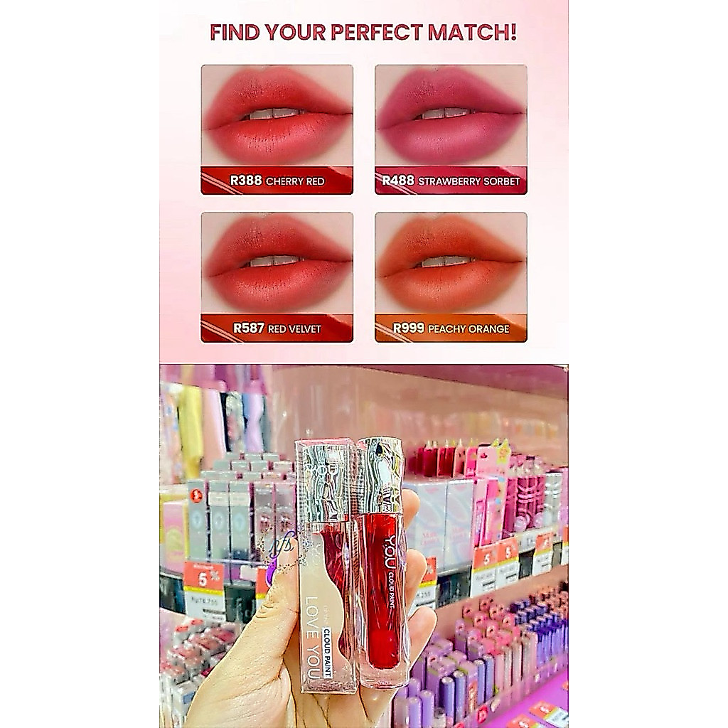 You cloud paint love you liptint