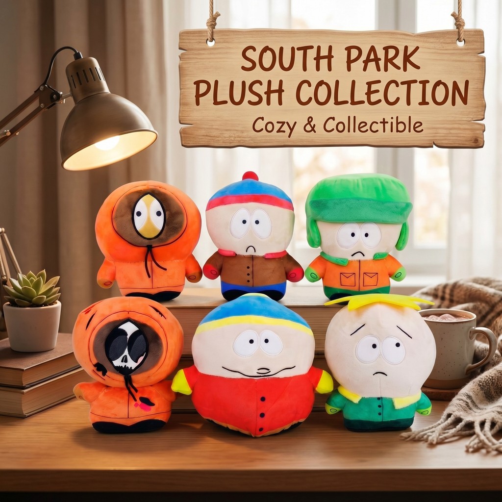 Plush toy South Park figure, the foul-mouthed kid doll