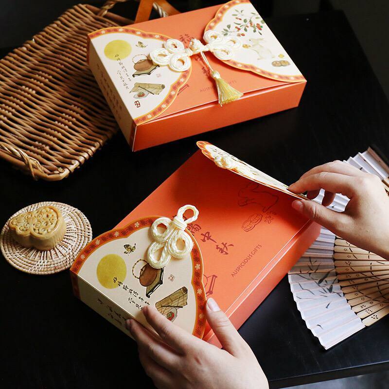 Box Mooncake Tenteng Sekat 6/ Kotak Kue Festival Mooncake Sekat 6/ Cup mooncake
