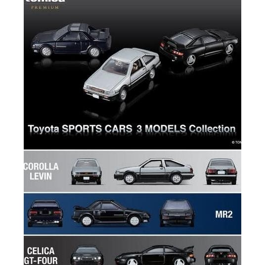 Tomica Premium Toyota SPORTS CARS 3 MODELS Collection set of 3