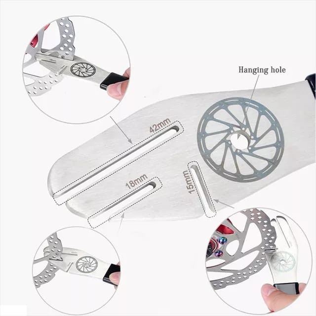 Foto Kunci Tool alat Repair setting setel Rotor Disc brake Rem Cakram Rotor sepeda MTB RB