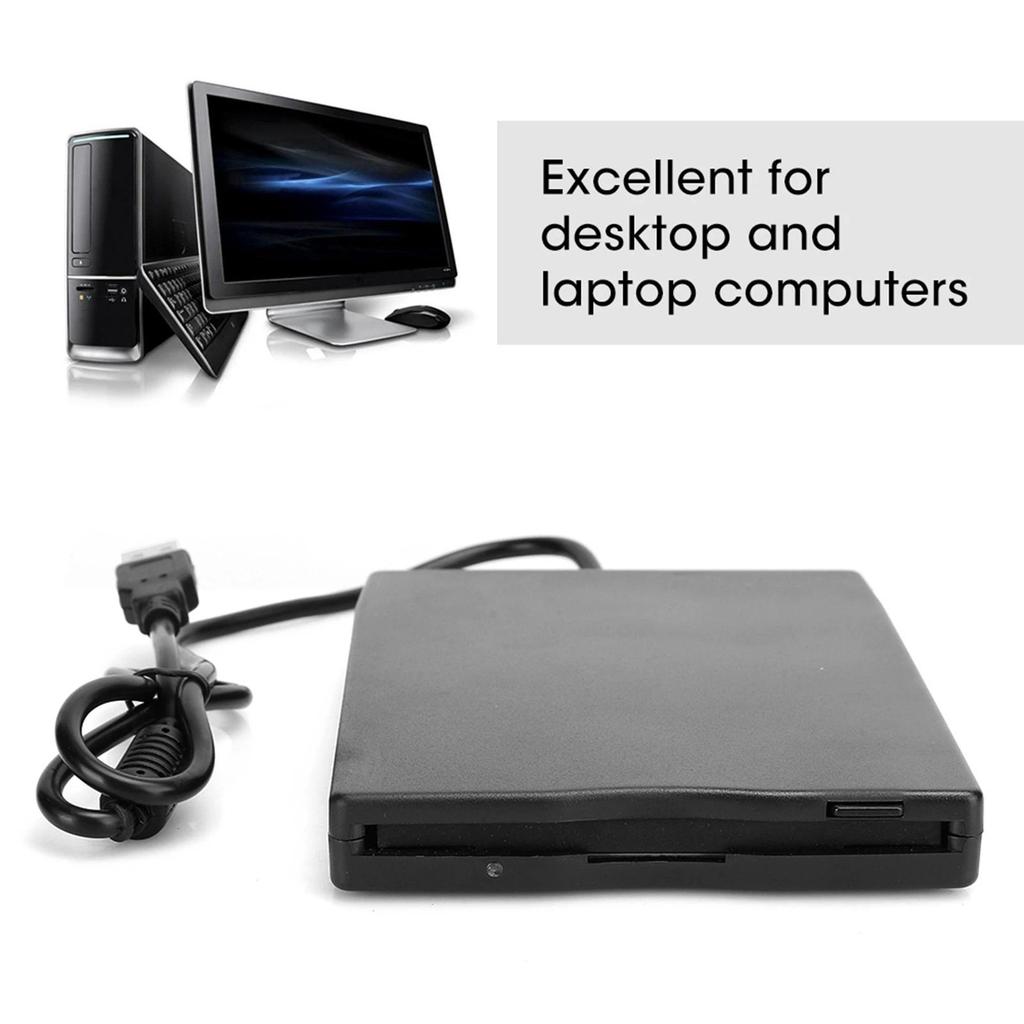External Floppy Drive Disk Floppy Drive Disk Portable Floppy Drive 3.5‑Inch Card Reader Computer Acc