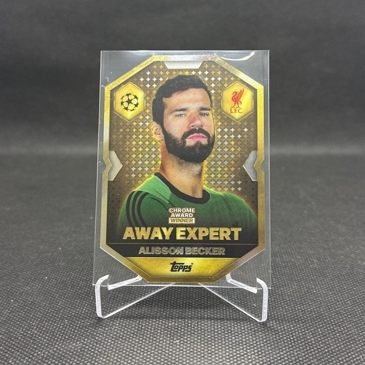 Topps Match Attax Shields Allison Becker Liverpool Champions League