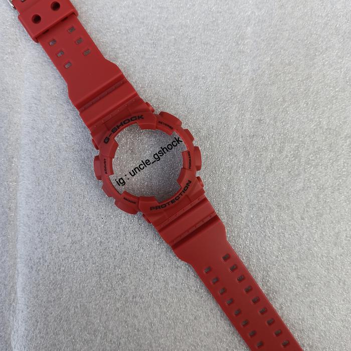 Best Seller bnb bezel & strap g-shock gshock ga100/ga110/gd100/gd120 - Merah
