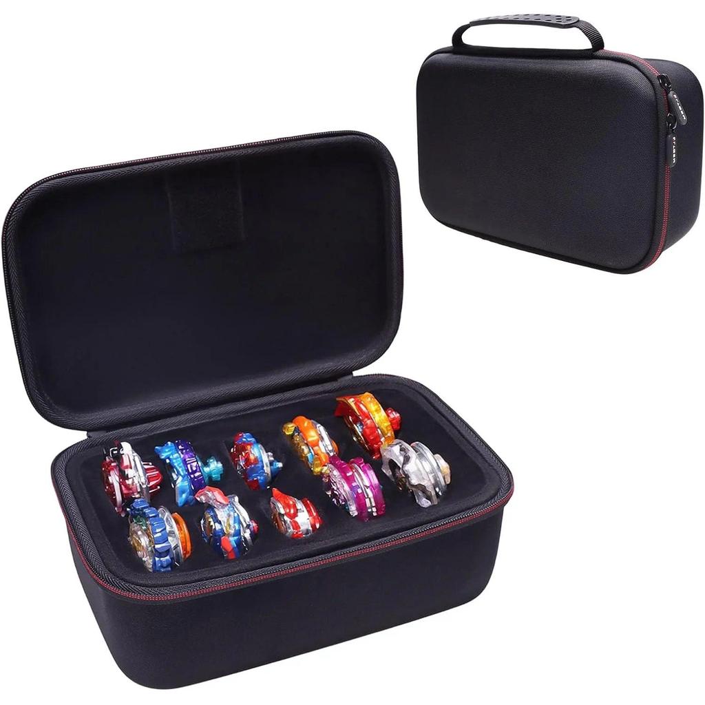 LTGEM Case Compatible with Beyblade X Xtreme Battle/Jurassic World/Buster Dran Set, Launchers and Ri