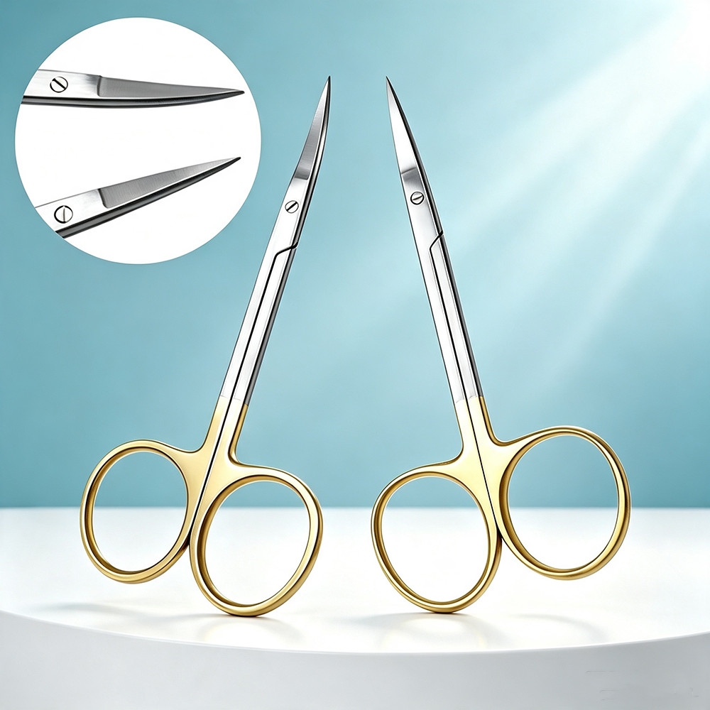 Gunting Iris Gunting Jaringan Gusi Gunting Bedah Gigi Hemostatic Forceps Medical Surgical Scissors D