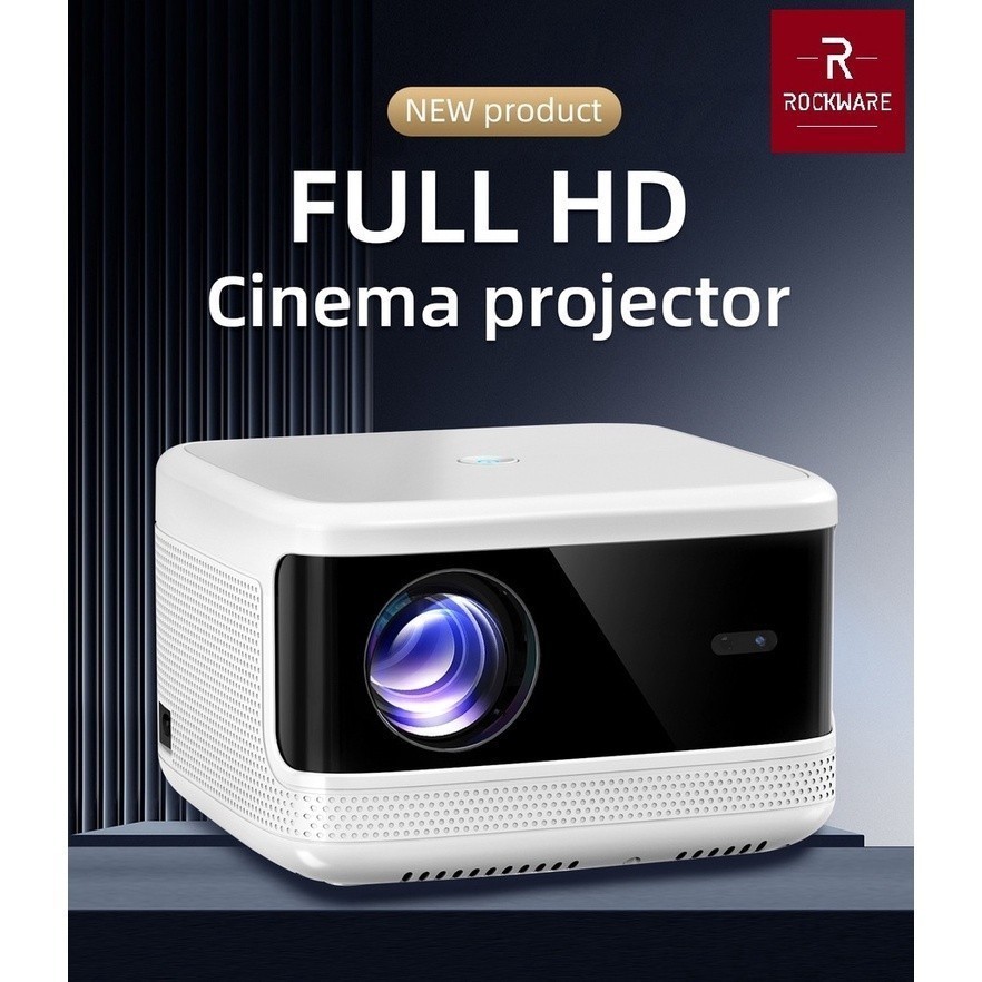 ROCKWARE T40A Proyektor ANDROID 1080P 5000 Lumens Alt Cheerlux C9