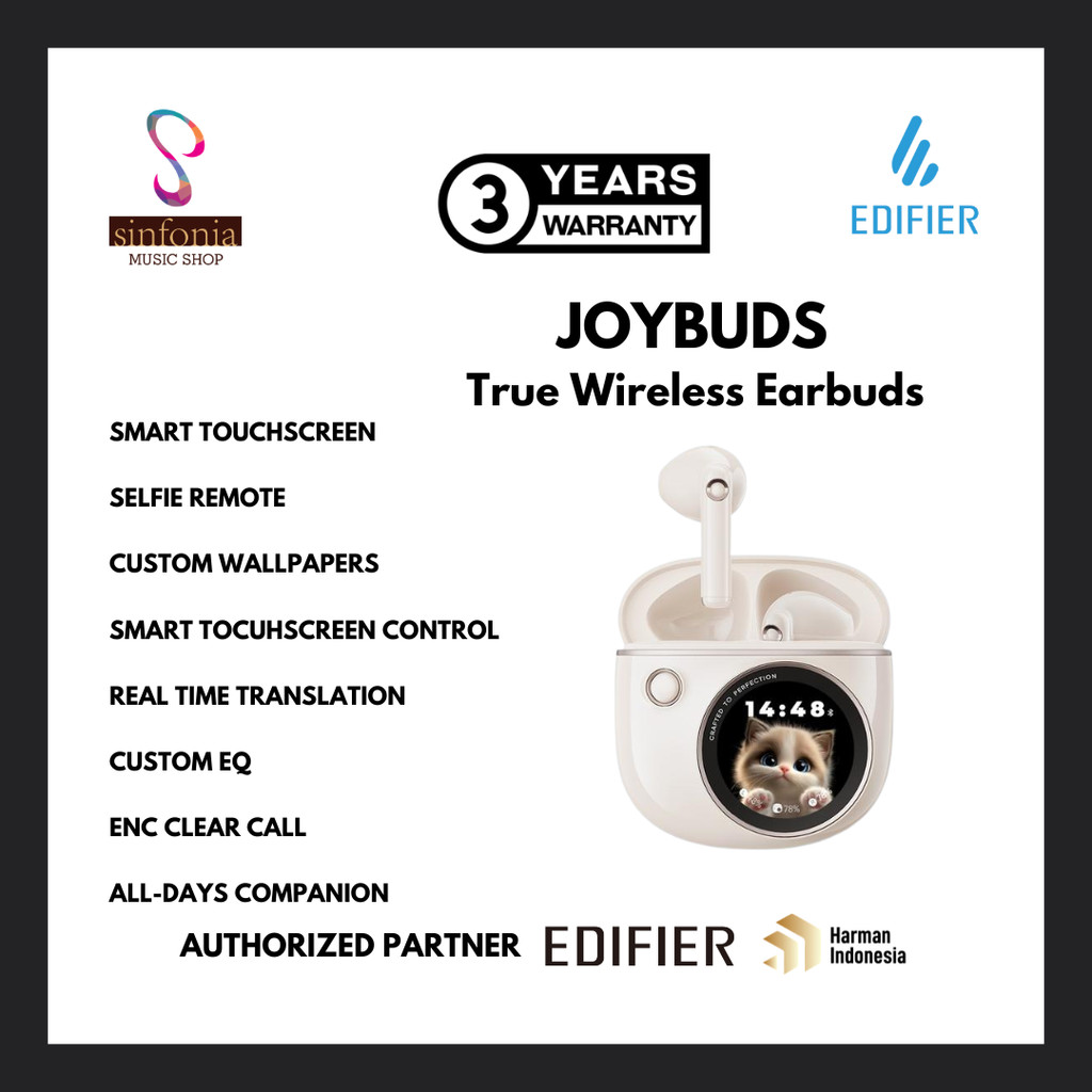 EDIFIER JoyBuds True Wireless Earbuds